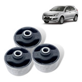 Kit 3 Refil Coxim Calço Câmbio Motor Frontal Jac J3