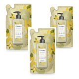 Kit 3 Refis Loção Hidratante Corporal Instanc Baunilha 350ml