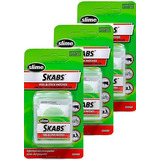 Kit 3 Remendo Slime Skabs Pneu Bicicleta Importado Reparo