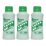 Kit 3 Removedor De Esmalte  Lutex Ap Eco 100ml Profissional