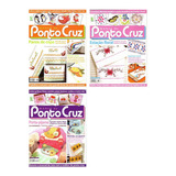 Kit 3 Revistas Ponto Cruz Panos De Copa - Floral - Enxoval