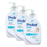 Kit 3 Sabonete Líquido Infantil Protex