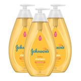 Kit 3 Shampoo Baby Johnson`s Regular