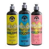 Kit 3 Shampoo Melon Colors Automotivo 1:150 500ml Easytech