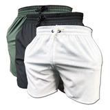 Kit 3 Shorts E Bermuda Treino Academia Original