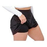 Kit 3 Shorts Saia Academia Feminino Fitness Treino Caminhada
