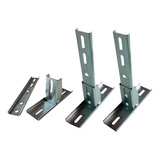 Kit 3 Suporte Fixação De Motor Portão Eletrônico Basculante
