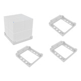 Kit 3 Suporte Parede Compatível Roteador Tenda Mesh Mw6 Wifi