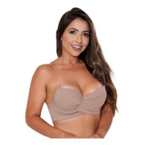 Kit/3 Sutian Alça Removível Silicone Transparente Lingerie