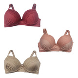 Kit 3 Sutian Plus Size Renda Luxo Conforto Reforçado Up