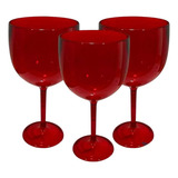 Kit 3 Taças Para Gin Tonica Acrílico 500ml Taça Para Drink