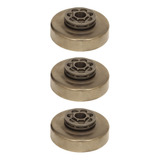Kit 3 Tambor Com Coroa Para Motosserra Stihl 170/180/210/230