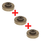 Kit 3 Tambor Com Coroa Para Motosserra Stihl 170/180/210/230
