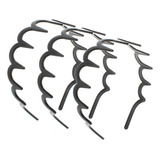 Kit 3 Tiaras Arquinho Arco Plástico Delicadas Coloridas