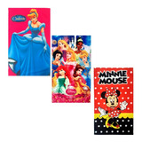 Kit 3 Toalhinhas Infantil Voltas Aula Menina