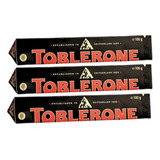 Kit 3 Toblerone Dark Meio Amargo