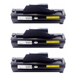 Kit 3 Toner Compatível 3025 3020 106r02773 Alta Qualidade