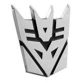 Kit 3 Transformers Decepticons Adesivo Emblema