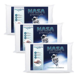 Kit 3 Travesseiros Nasa Viva Conforto