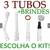 Kit 3 Tubos Vidro Arizer Air/solo