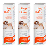 Kit 3 Un Limp & Hidrat Solução Limpeza Do Ouvido - 100ml 
