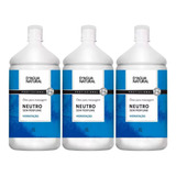 Kit 3 Uni. Óleo Massagem Neutro D'agua Natural Hidratação 1l