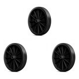 Kit 3 Unid. Roda Para Carrinho Feira Reforcado Pc 200001