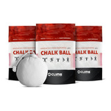 Kit 3 Unidades Magnésio Refil Chalk Ball 56g 4climb