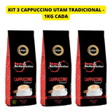 Kit 3 Utam Cappuccino Tradicional Bares