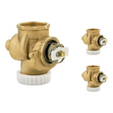 Kit 3 Valvula Descarga Docol Base 1.1/2'' Promoção