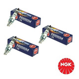 Kit 3 Velas Ignição Ngk Iridium Triumph Tiger 1050 Cr9eix