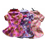 Kit 3 Vestidos Roupas Soft Pet Tam. 3 Cachorro Cães Fêmea
