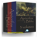 Kit 3 Volumes Livro Apócrifos E