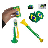 Kit 3 Vuvuzela + 1 Capa