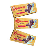 Kit 3 Wafer Chocolate Bauducco 140g/cd