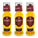 Kit 3 Whisky Grants Triple Wood