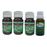 Kit 3 Xaropes De Chicória Com Maná Kriff + 1 Óleo De Copaíba