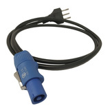 Kit 30 Cabos De Força Ac Powercon Montado 3x2,5mm 4000w