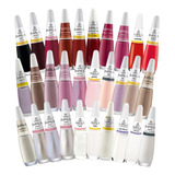 Kit 30 Esmaltes Impala Atacado Coleção Cores Coloridos Tons Cor Classico