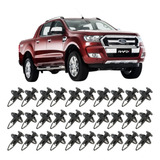 Kit 30 Grampos Presilhas Parabarro Ford Ranger 2013/2014