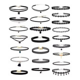 Kit 30 Peças Colar Anel Brincos Pulseira E Presilhas Revenda