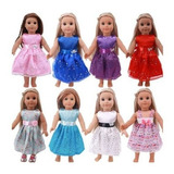 Kit 30 Roupas Vestidos P/ Boneca American Girl Adora Reborn