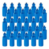 Kit 30 Squeeze 500ml Plástico Garrafa De Agua Bike Academia