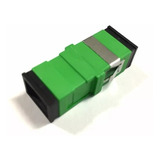 Kit 300 Adaptador Acoplador Fibra Óptica Sm Sc/apc Sem Aba