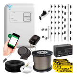 Kit 30m Cerca Elétrica Big Industrial Intelbras Wifi App Aço