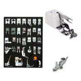 Kit 32 Calcadores + Calcador Overlock C Faca + Haste Brinde