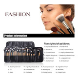 Kit 32 Tipos De Pinceis Profissional Completo Importado