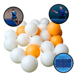 Kit 36 Bola Bolinha Ping Pong