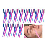 Kit 36 Lâmina De Sobrancelha Dermaplaning Removedor Pelos 