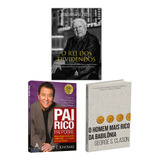 Kit 3livros, Pai Rico, Pai Pobre